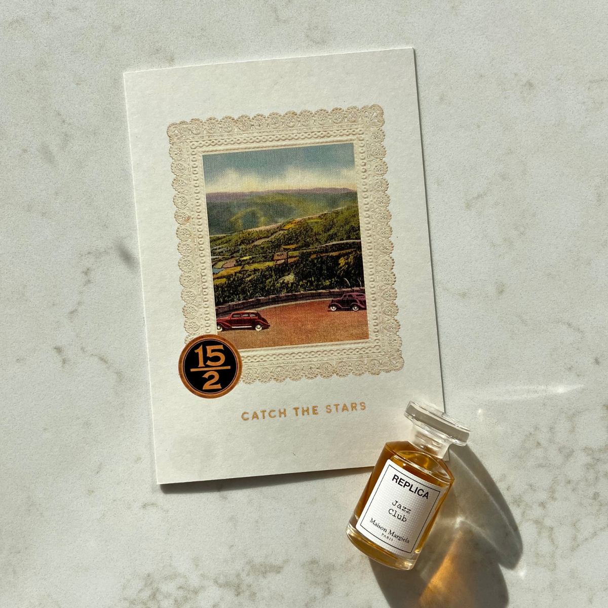 NO. 15/2 VINTAGE CAR CARD