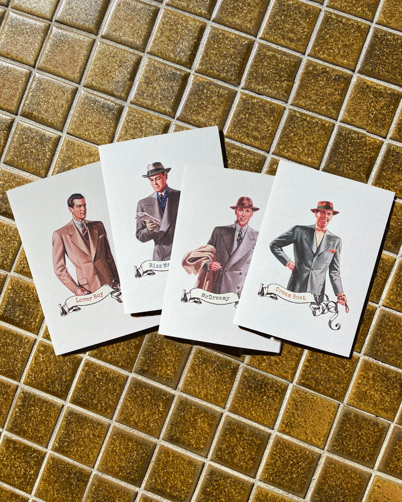 GENTLEMEN CARDS BUNDLE A