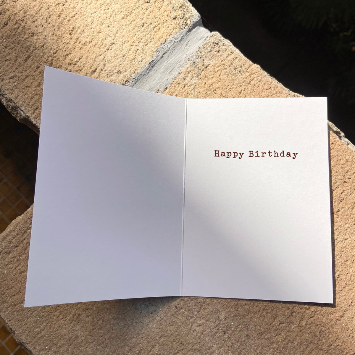 A MESSAGE OF LOVE CARD