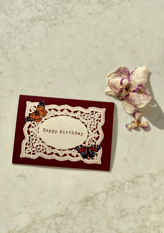 NO.3 PAPER LACE CARD