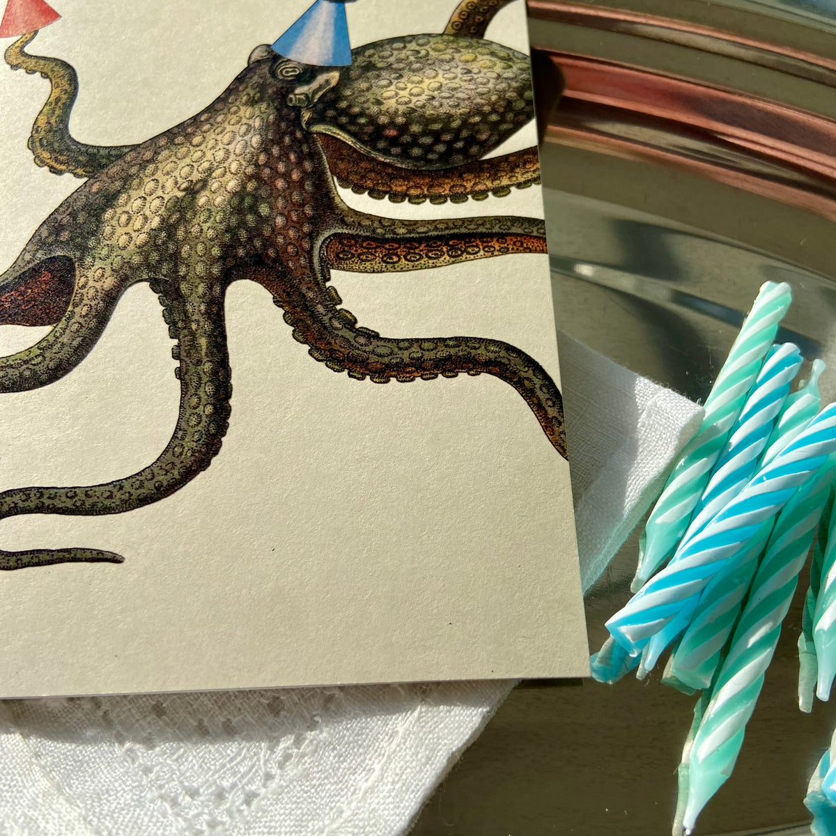 OCTOPUS BIRTHDAY CARD