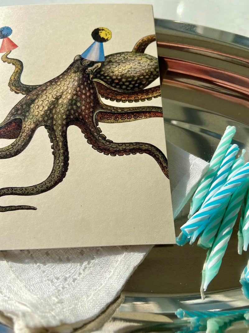 OCTOPUS BIRTHDAY CARD