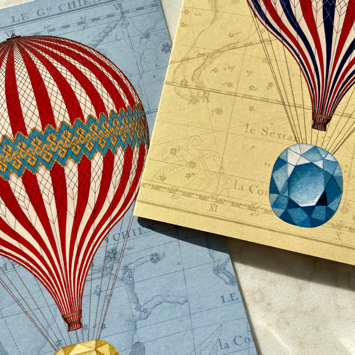 BALLOON LE LION CARD