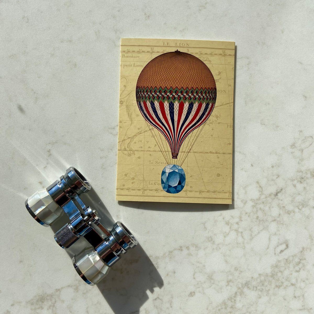 BALLOON LE LION CARD