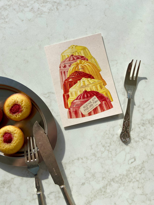 FRUIT JELLY CAKES CARD