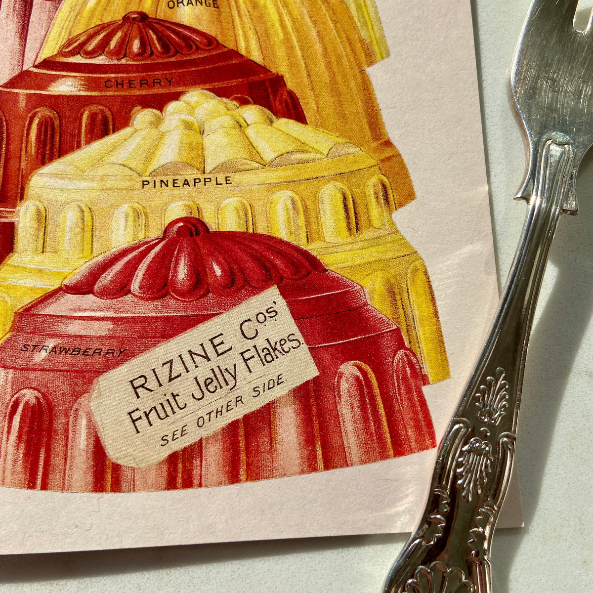 FRUIT JELLY CAKES CARD