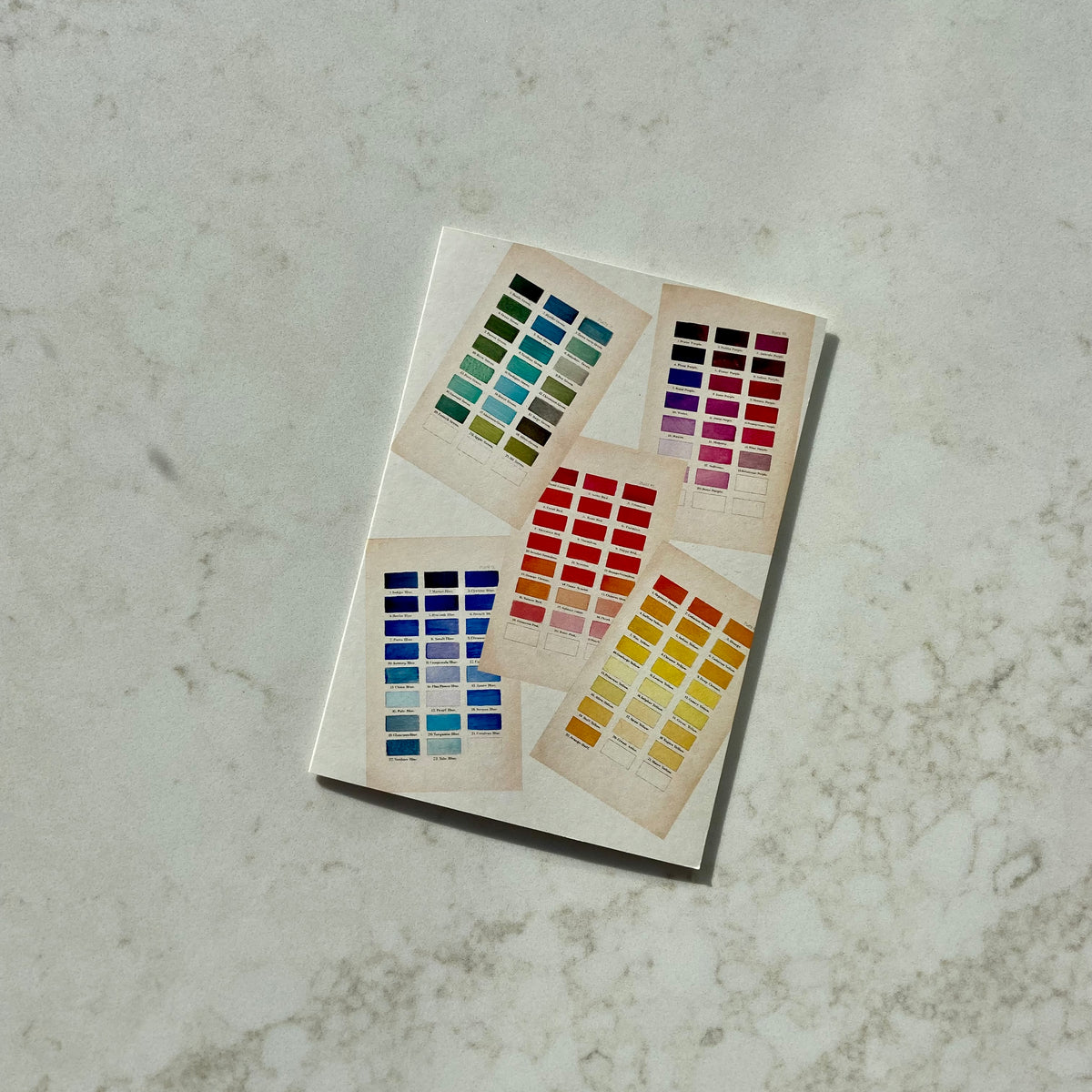 COLOUR CHARTS CARD