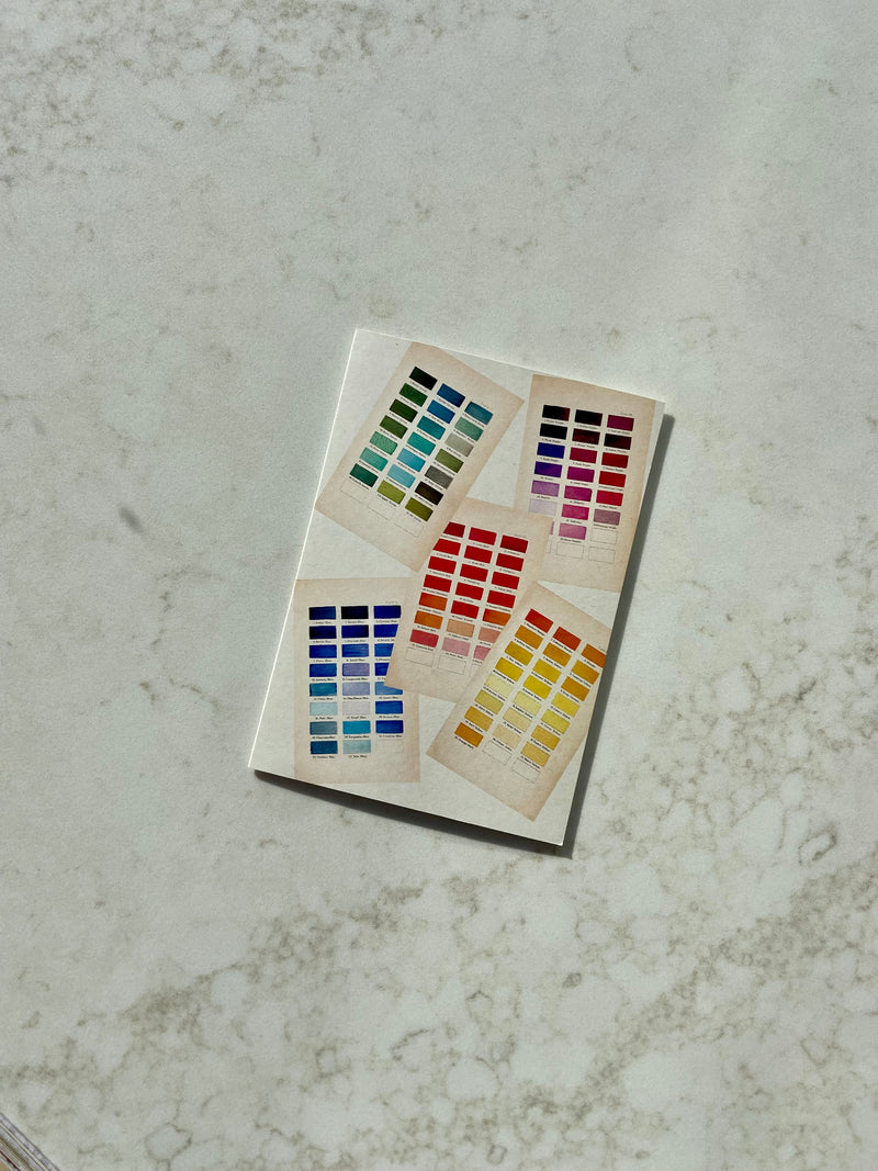 COLOUR CHARTS CARD