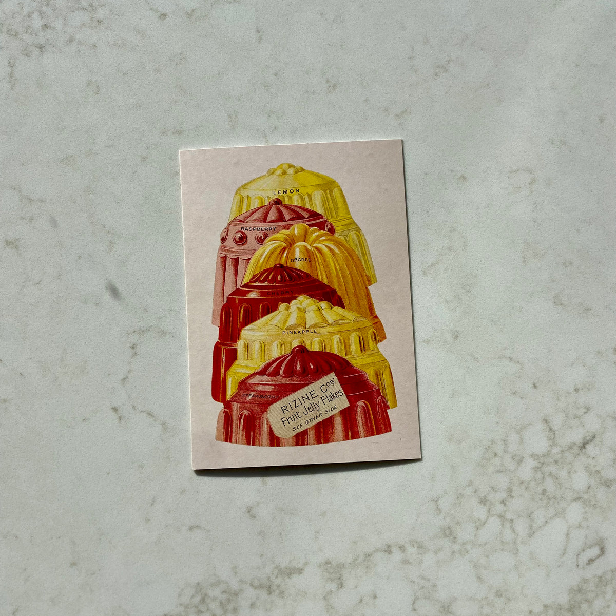 FRUIT JELLY CAKES CARD