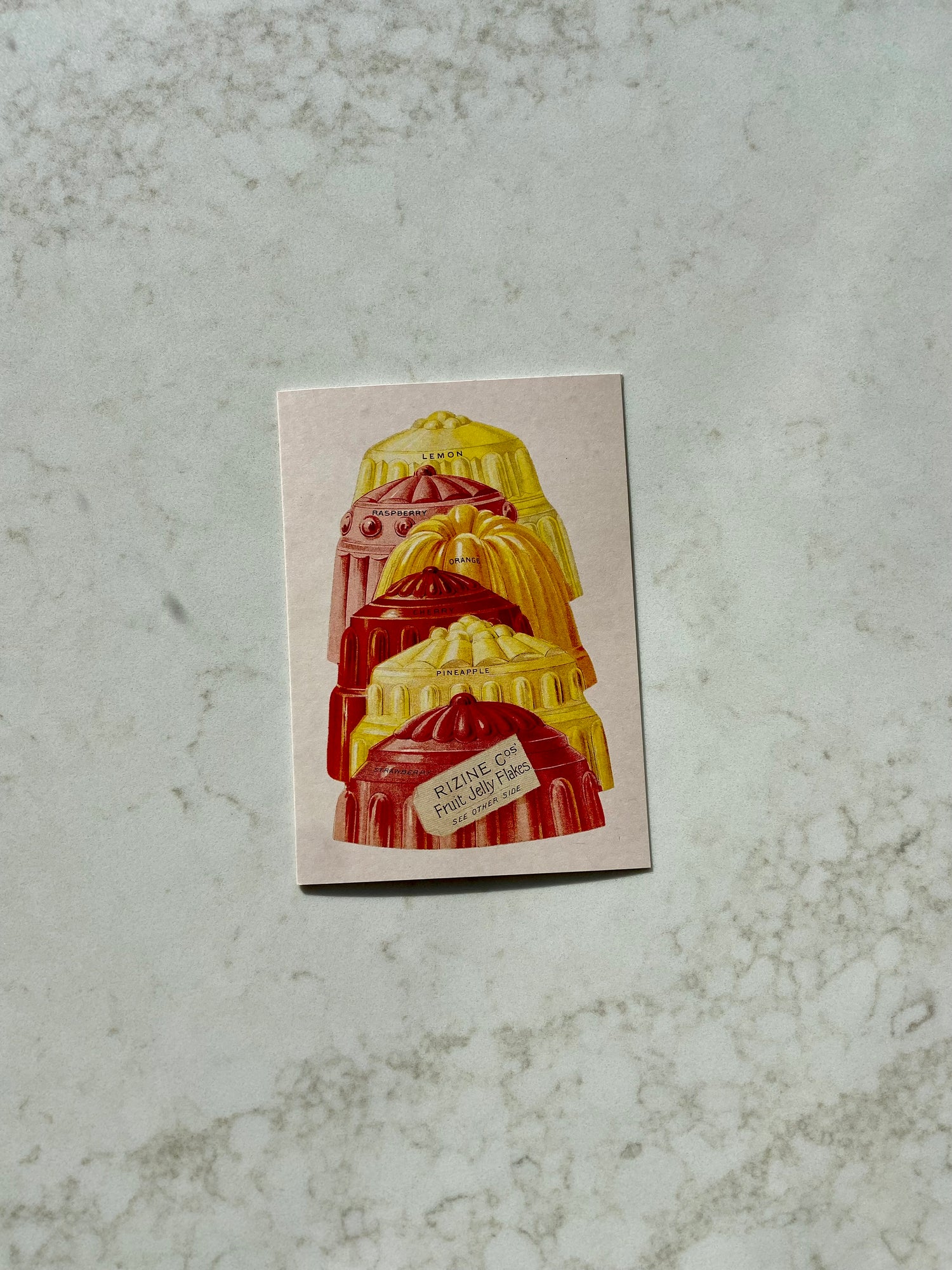FRUIT JELLY CAKES CARD