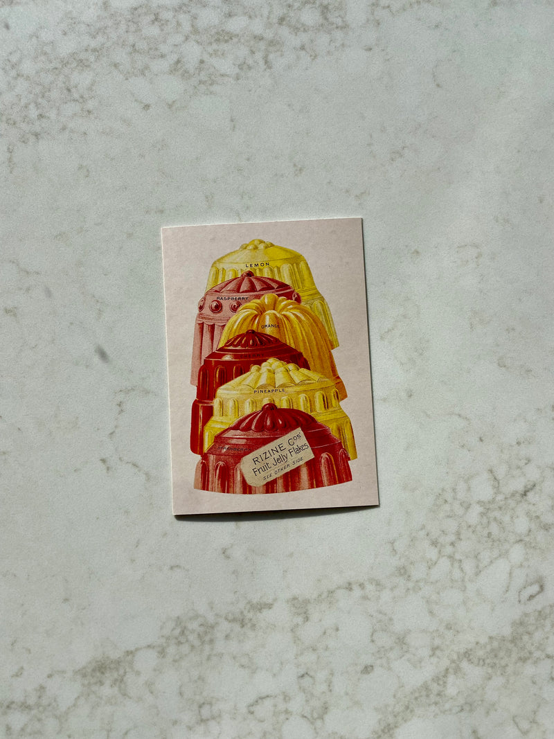 FRUIT JELLY CAKES CARD