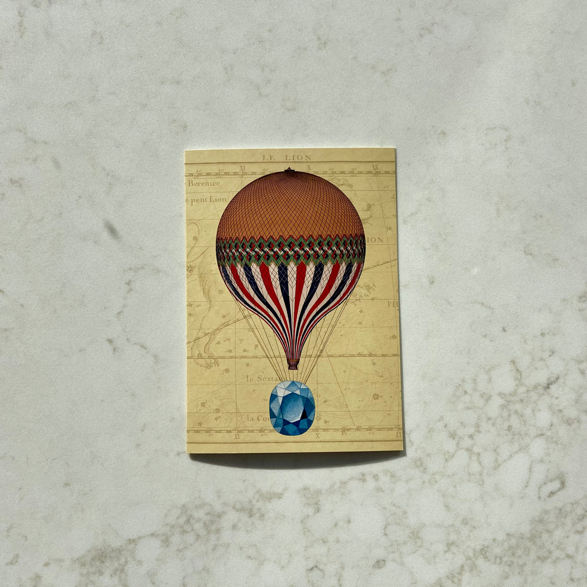 BALLOON LE LION CARD
