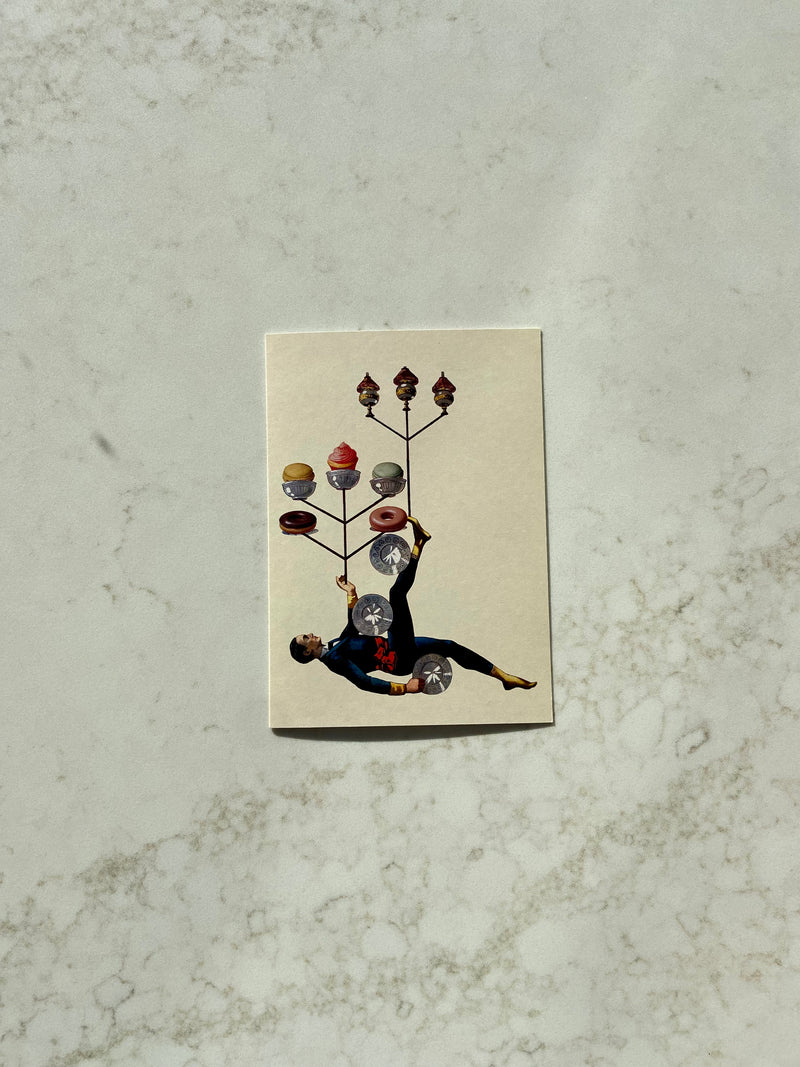 SWEETS JUGGLER CARD
