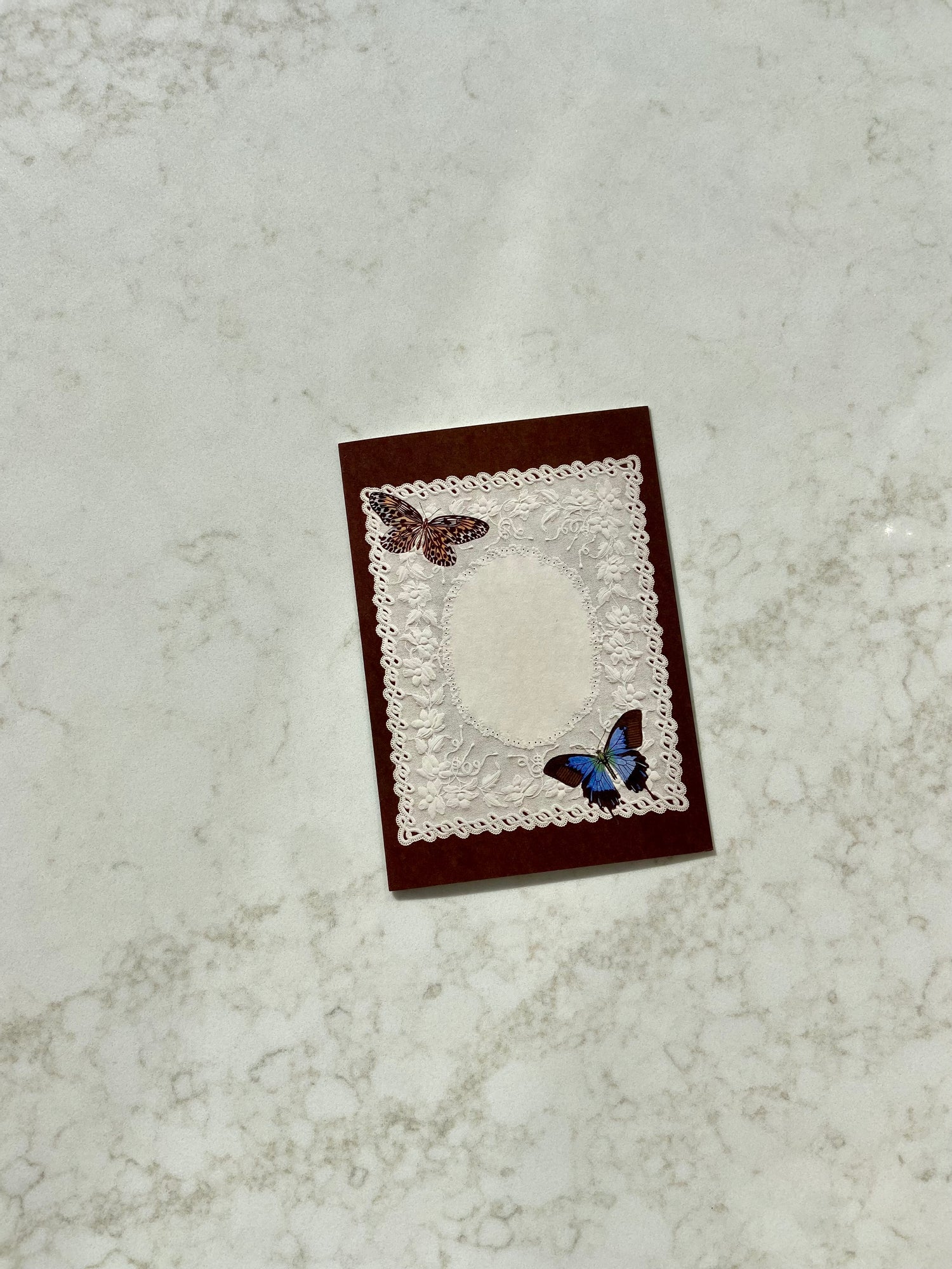 NO.1 PAPER LACE CARD