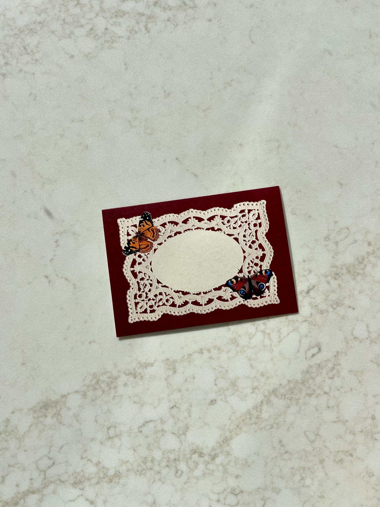 NO.3 PAPER LACE CARD