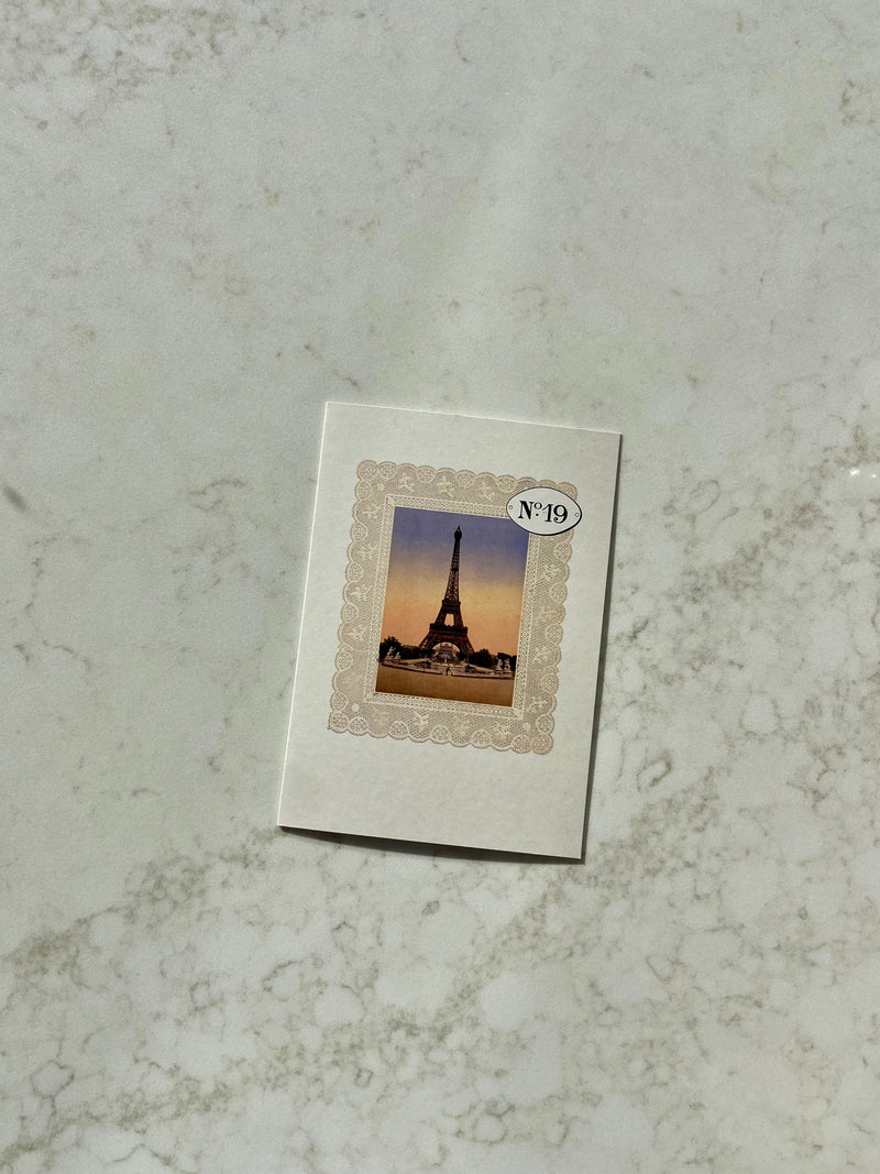 NO. 29 PARIS FRAME CARD