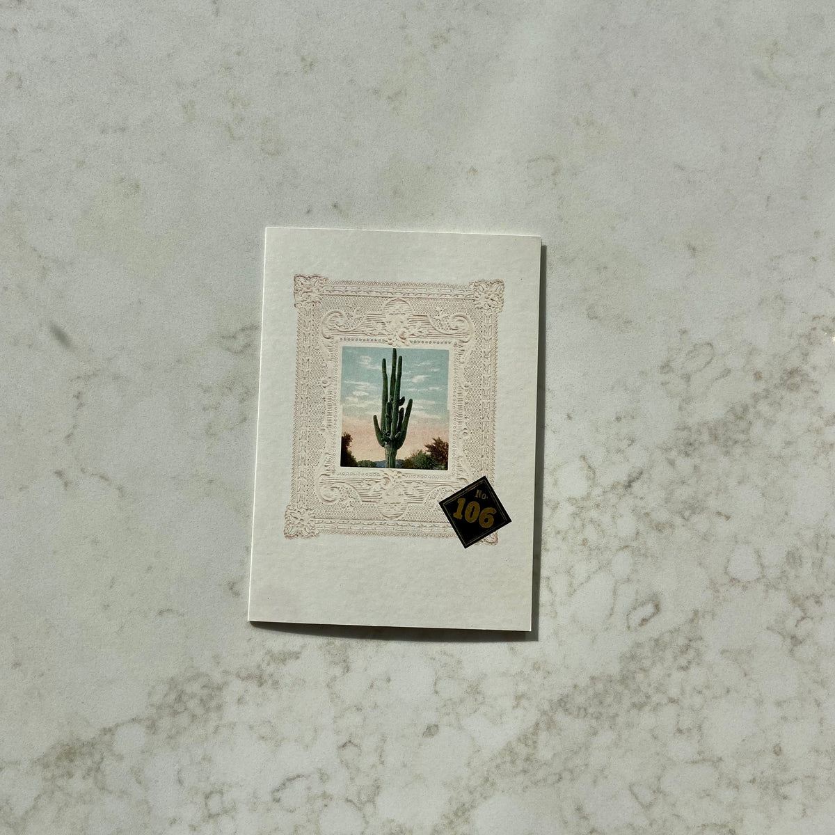 NO. 106 CACTUS CARD