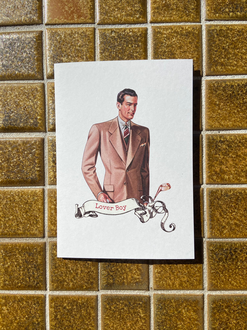 LOVER BOY CARD