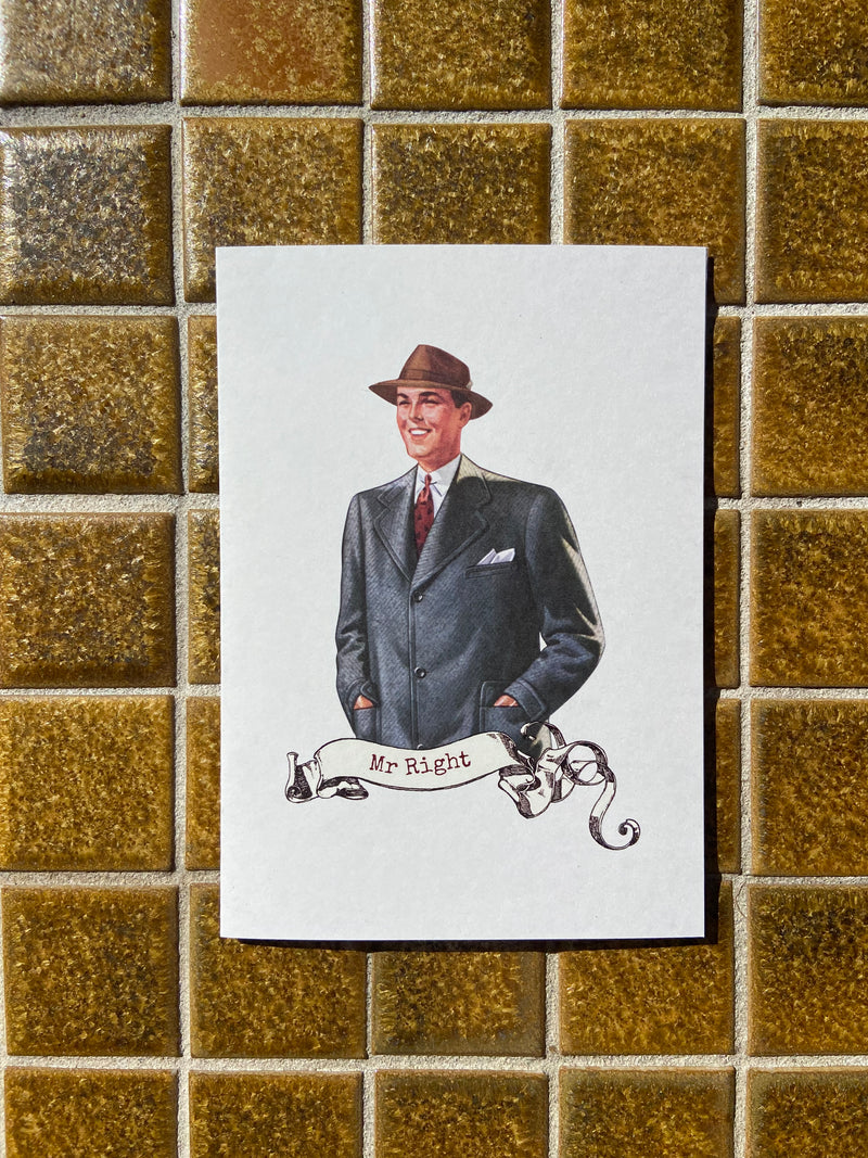 MR RIGHT CARD