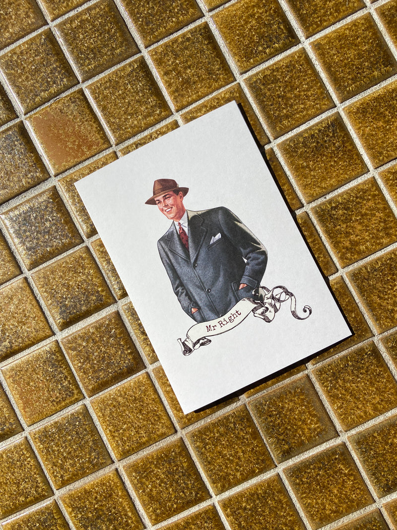 MR RIGHT CARD