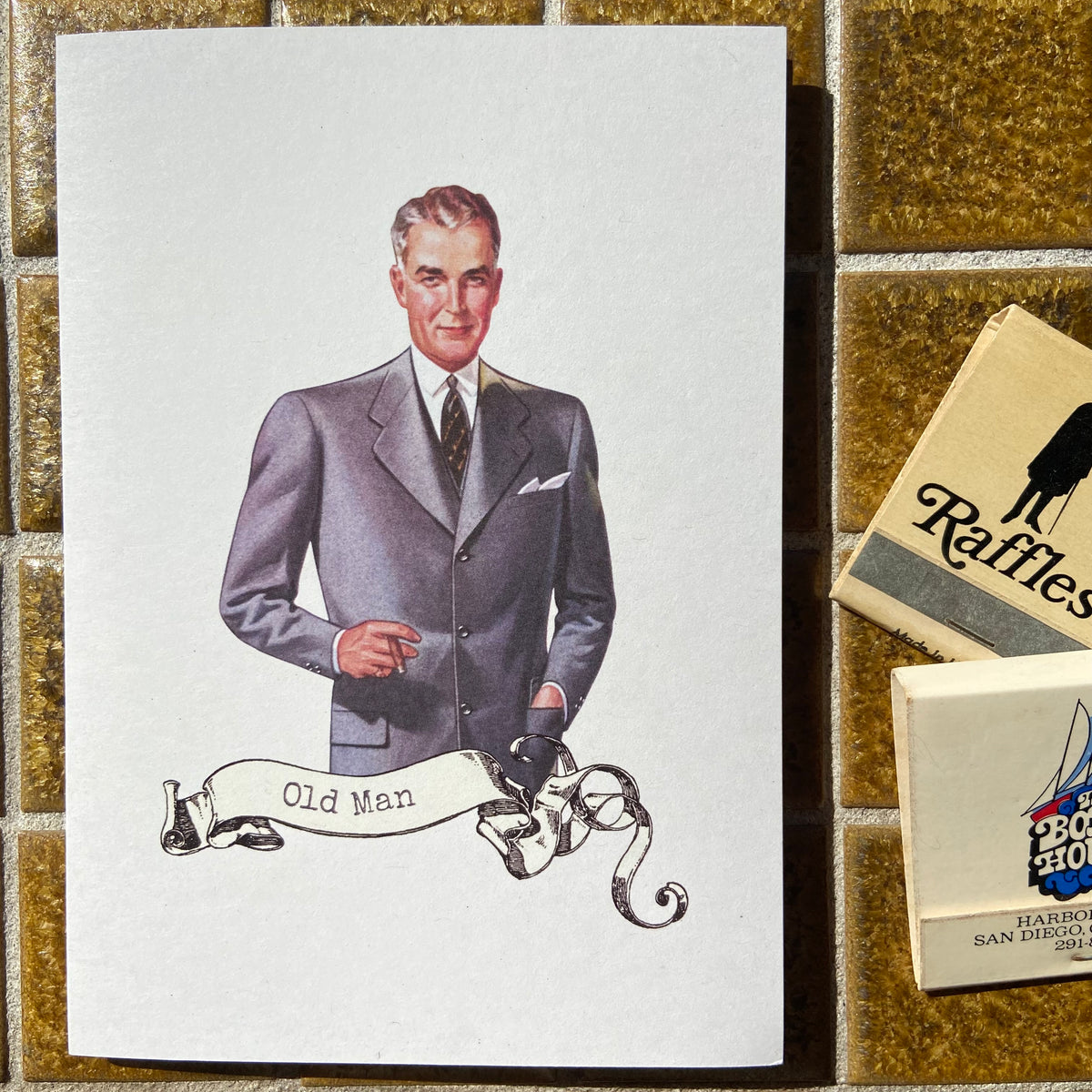 OLD MAN CARD