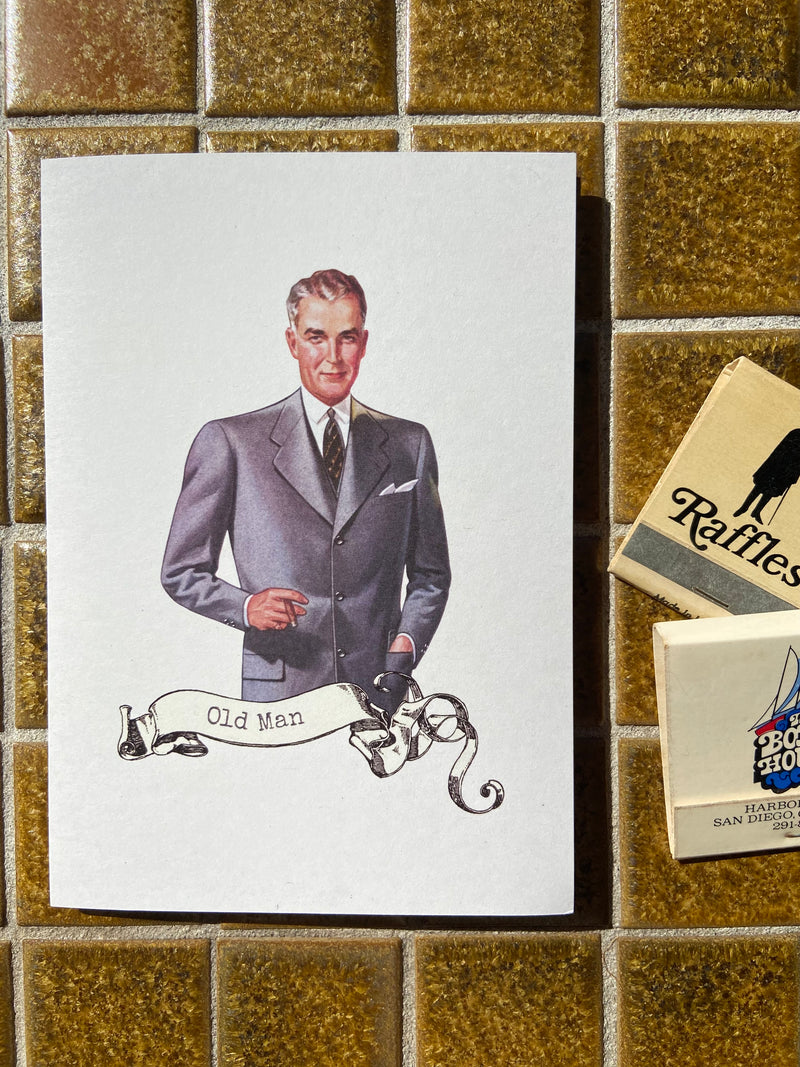 OLD MAN CARD