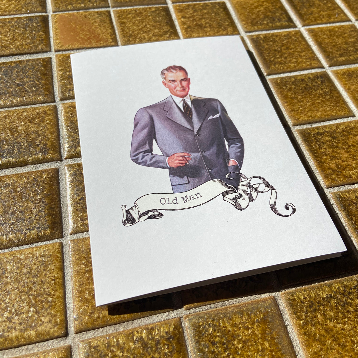 OLD MAN CARD