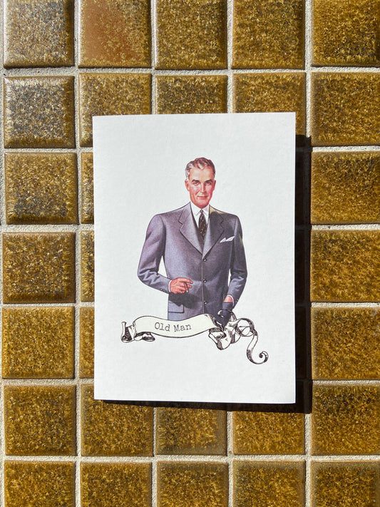OLD MAN CARD