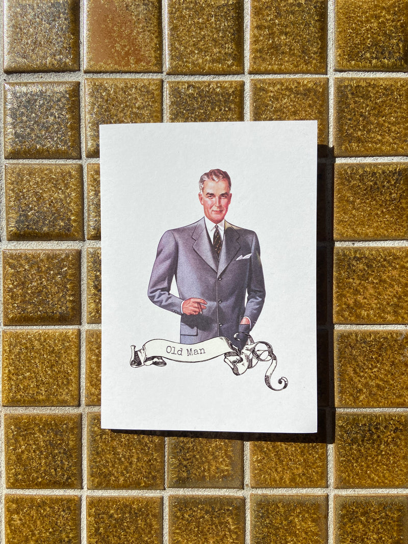 OLD MAN CARD