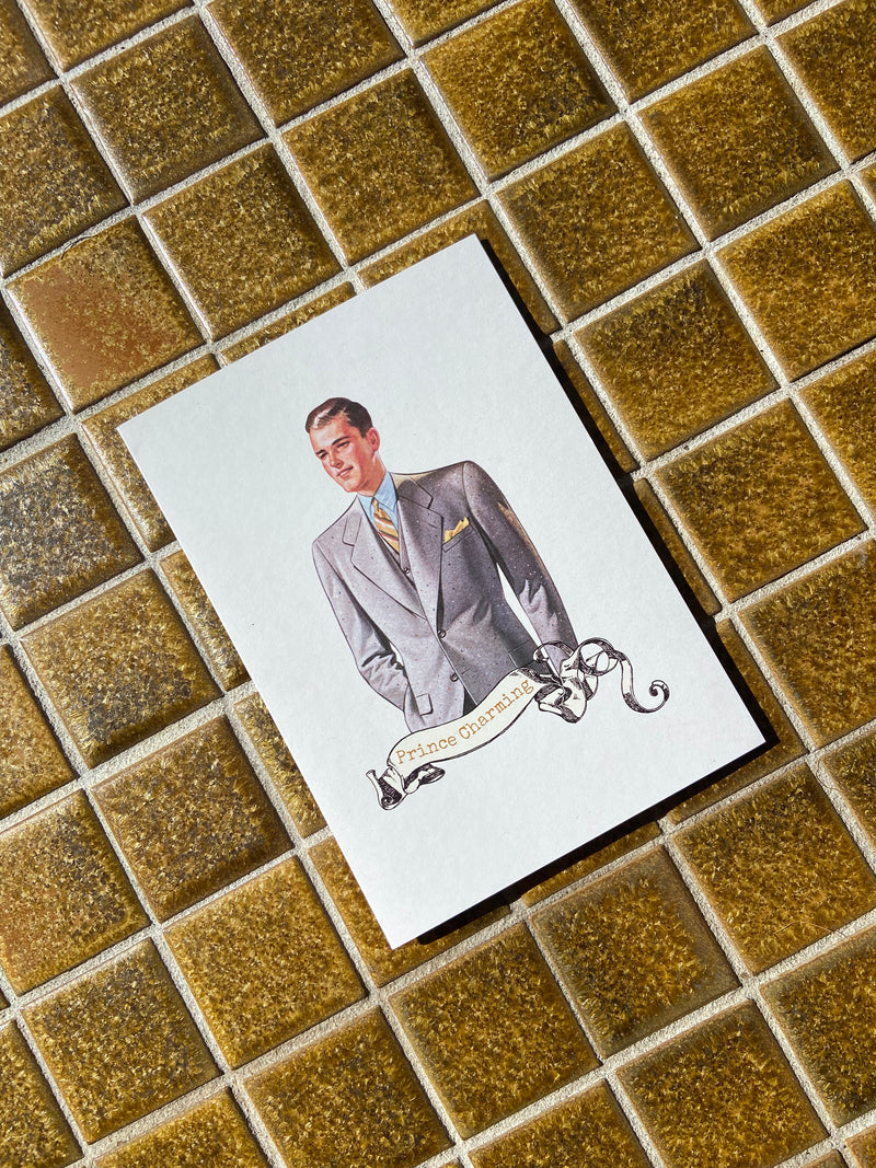 PRINCE CHARMING CARD