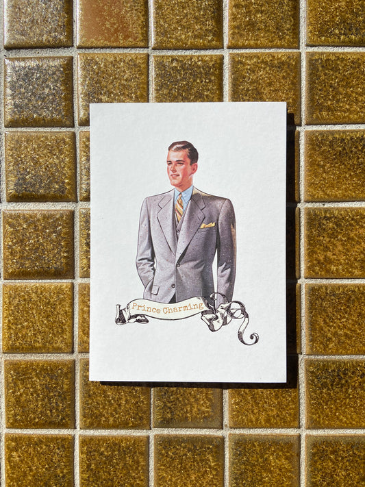 PRINCE CHARMING CARD